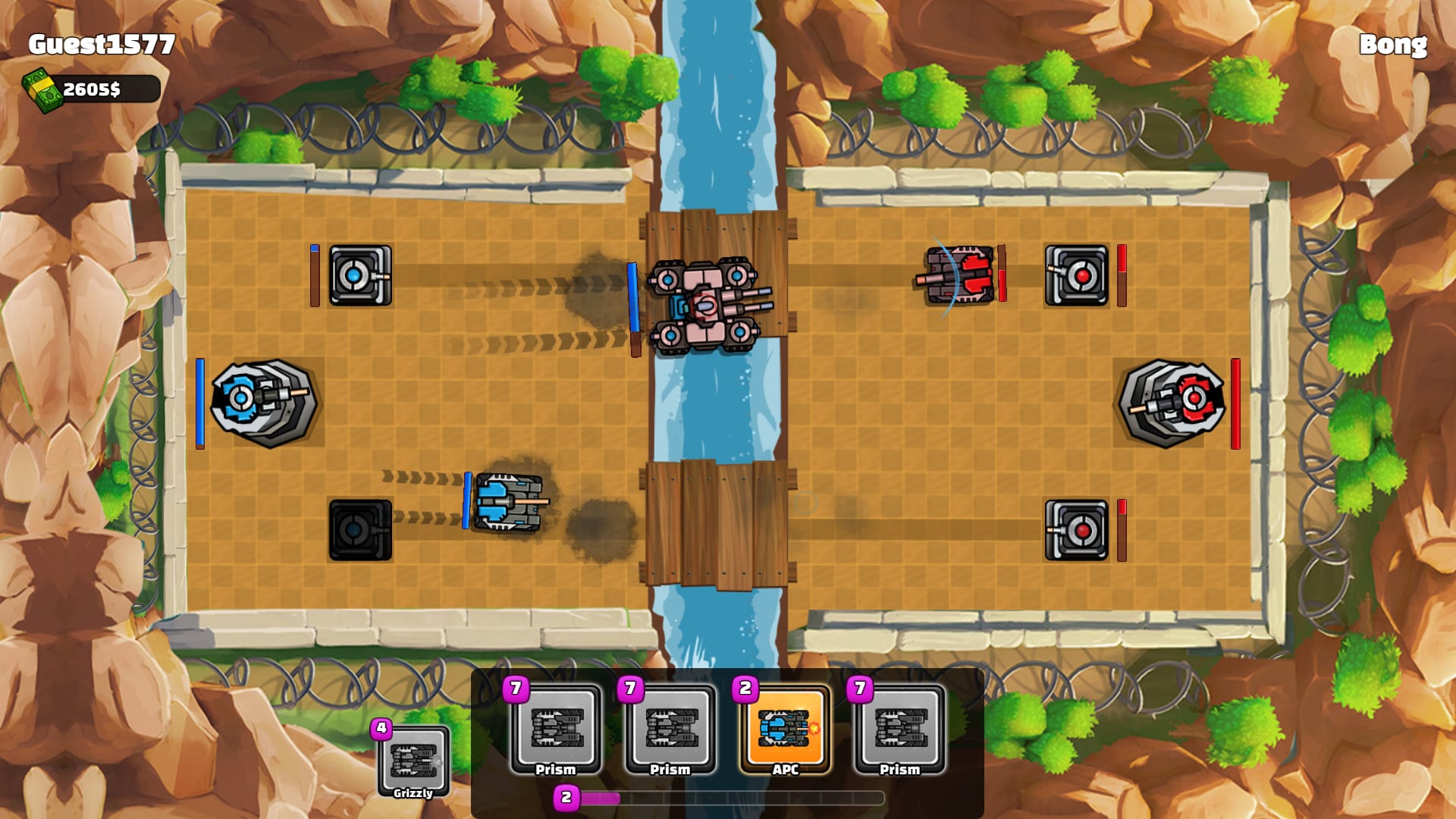 Screenshot 5 - gameplay of Clash of Tanks